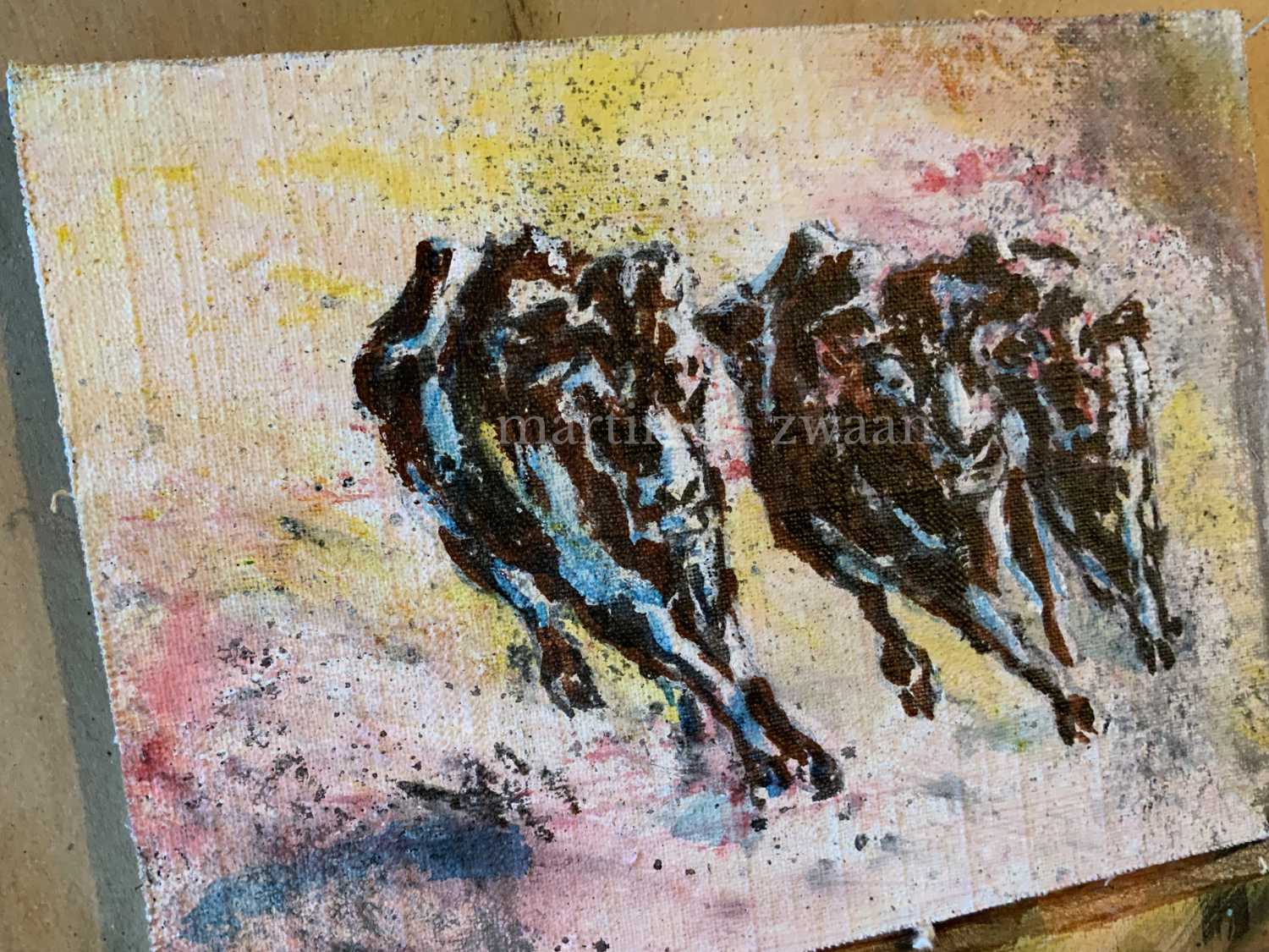New series for May, small artworks.